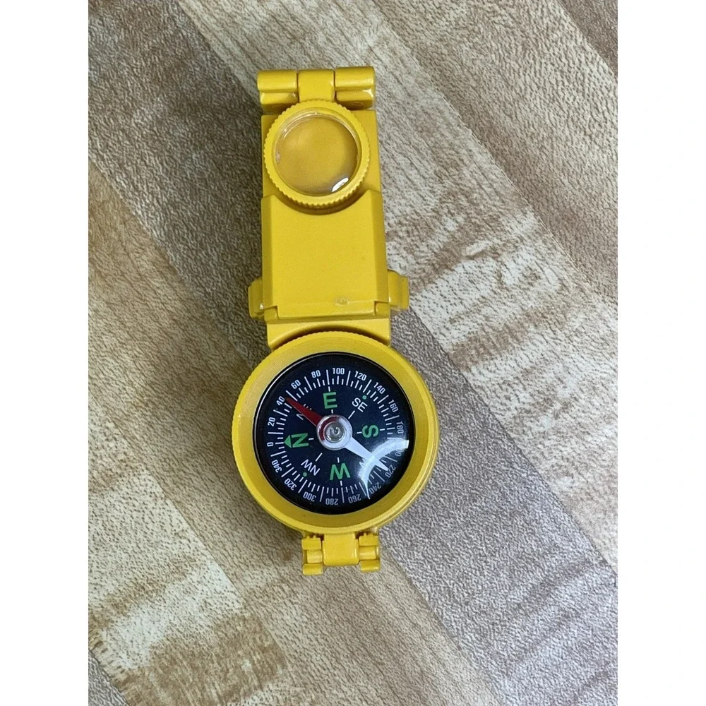 Ultimate Survival Explorer's Multi-Functional Plastic Tool Compass/Binoculars